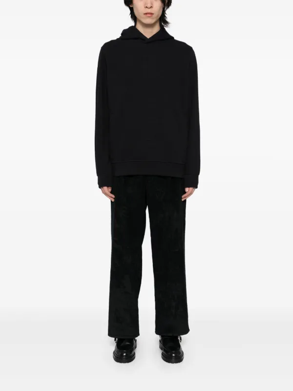 Emporio Armani logo-patch Hoodie | Blue | FARFETCH CA