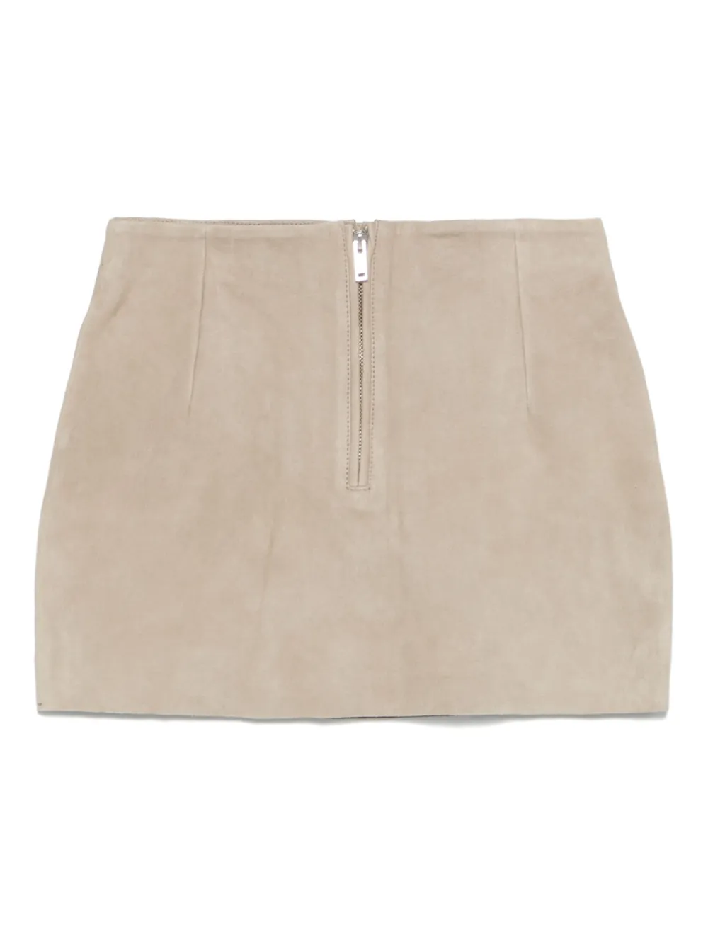 REMAIN Suède mini-rok - Grijs