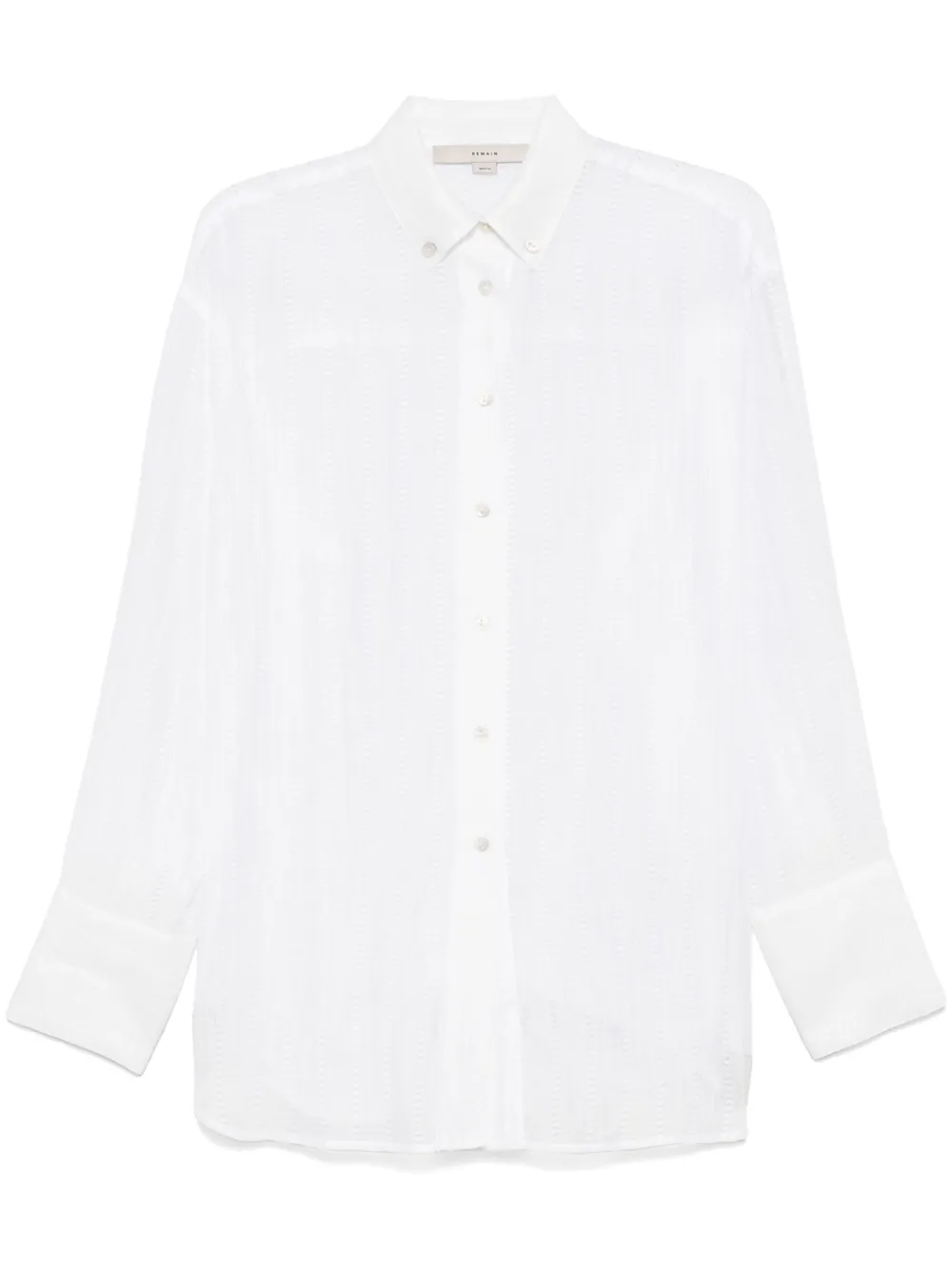 REMAIN Oversized blouse Wit