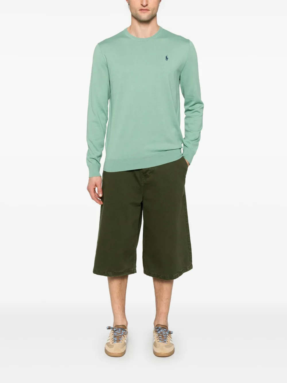 Polo Ralph Lauren Katoenen top Groen