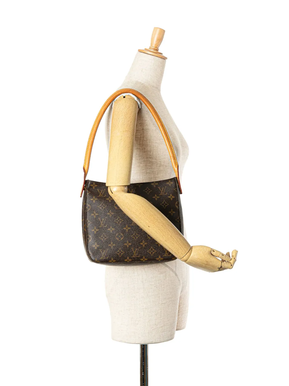 Louis Vuitton Pre-Owned 2003 Monogram Looping MM shoulder bag - Bruin