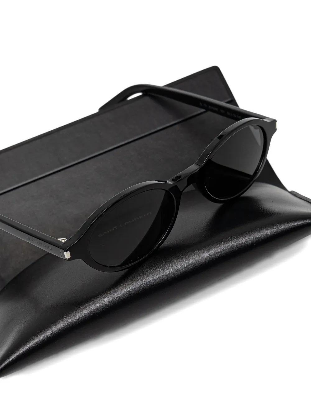 Saint Laurent Eyewear oval-frame sunglasses Zwart