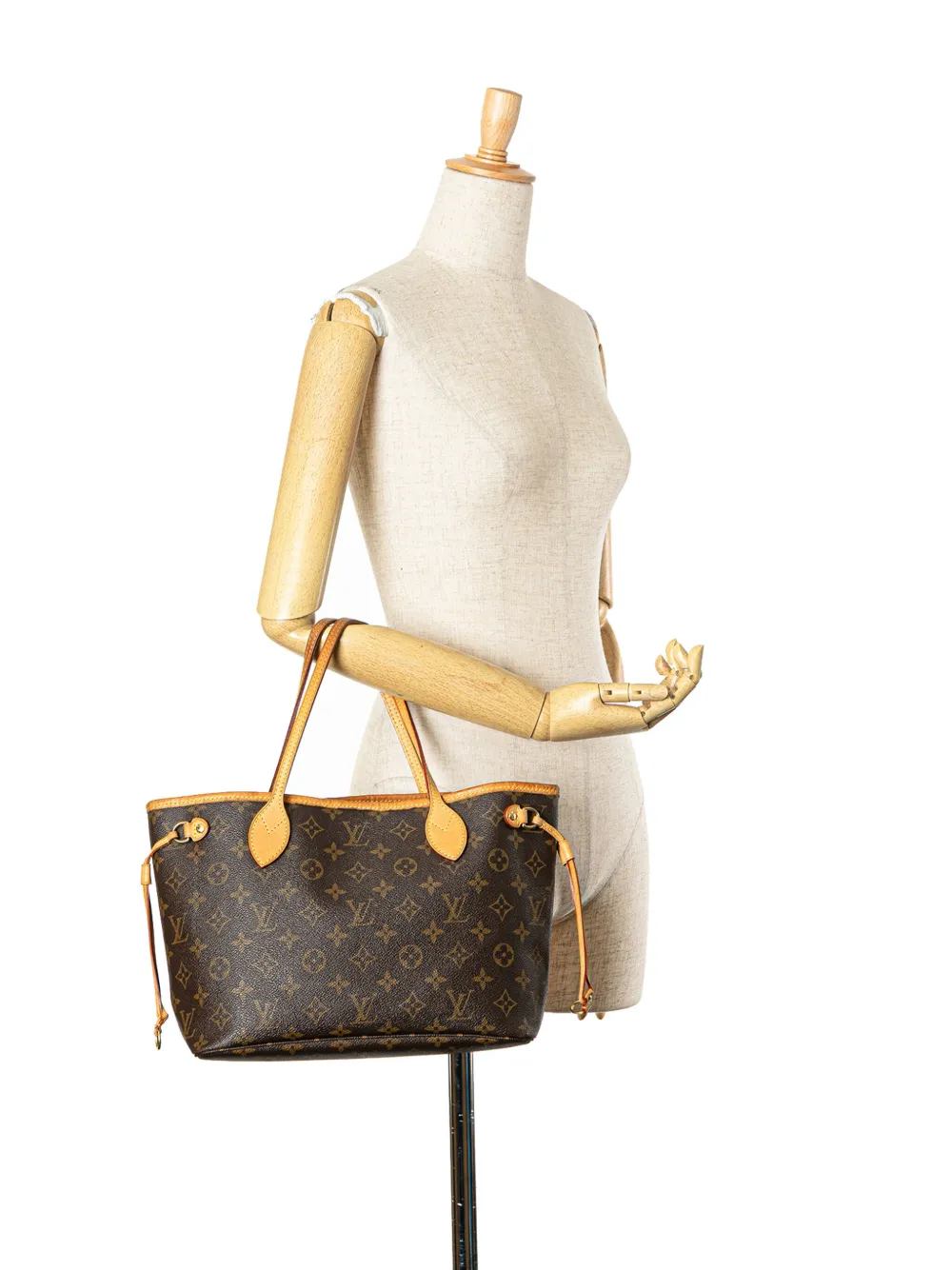 Louis Vuitton Pre-Owned 2010 Monogram Neverfull PM tote bag - Bruin