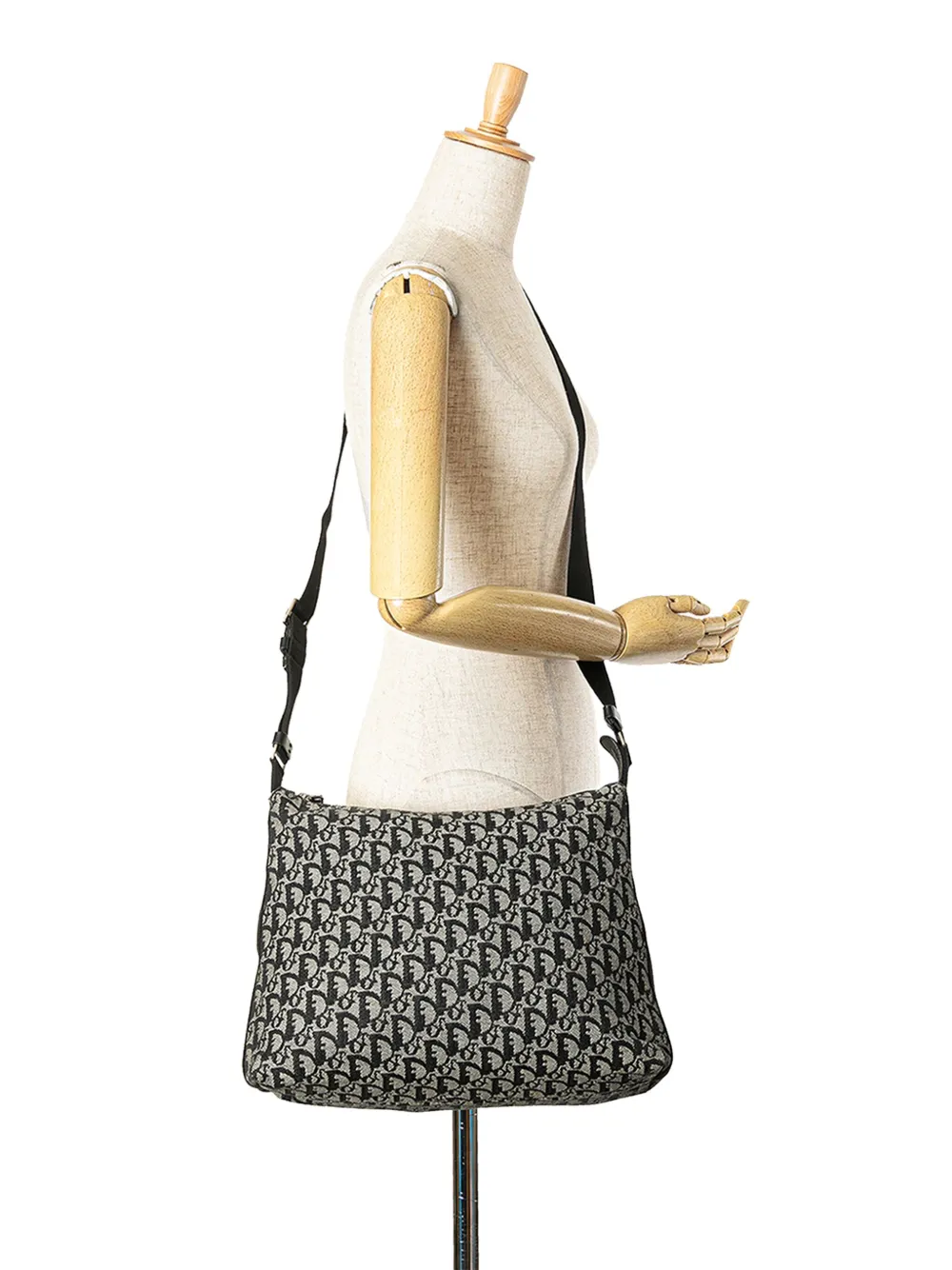 Christian Dior Pre-Owned 2012 Diorissimo Trotter Canvas crossbody bag - Blauw