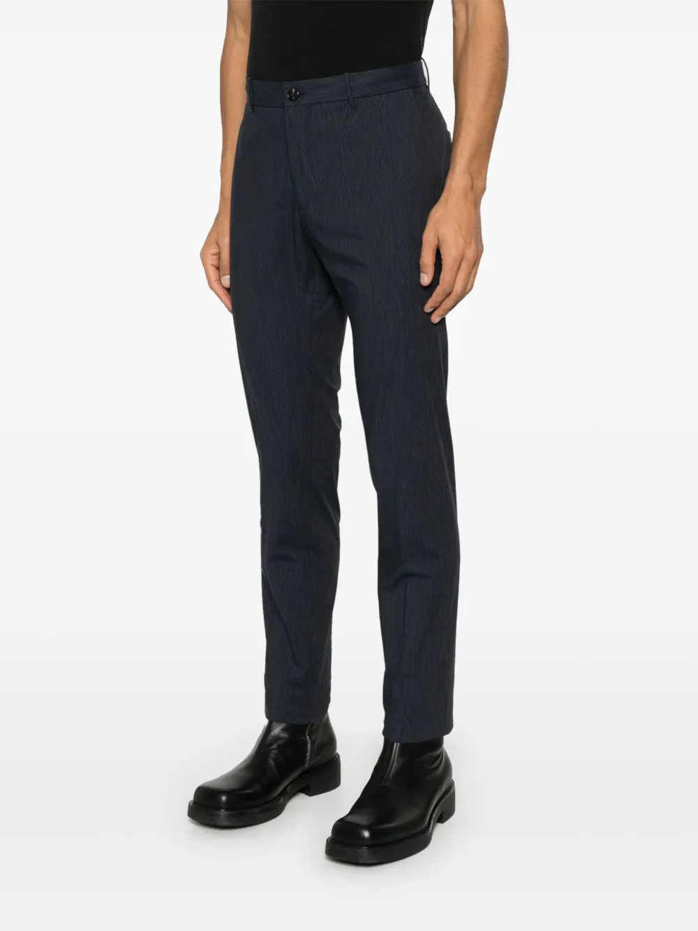 Incotex Gestreepte broek Blauw