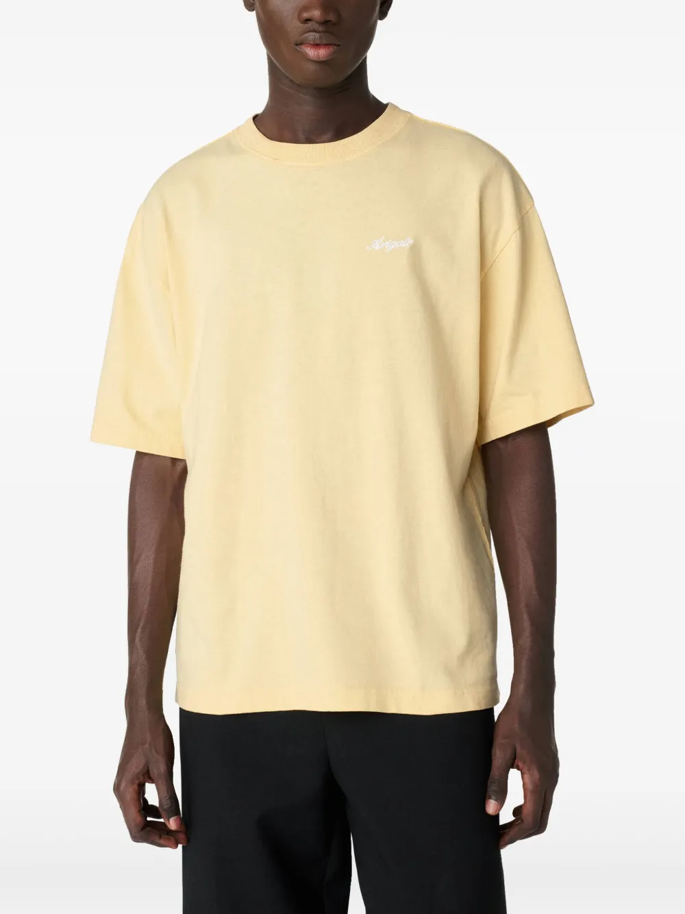 Axel Arigato Honor T-shirt Geel
