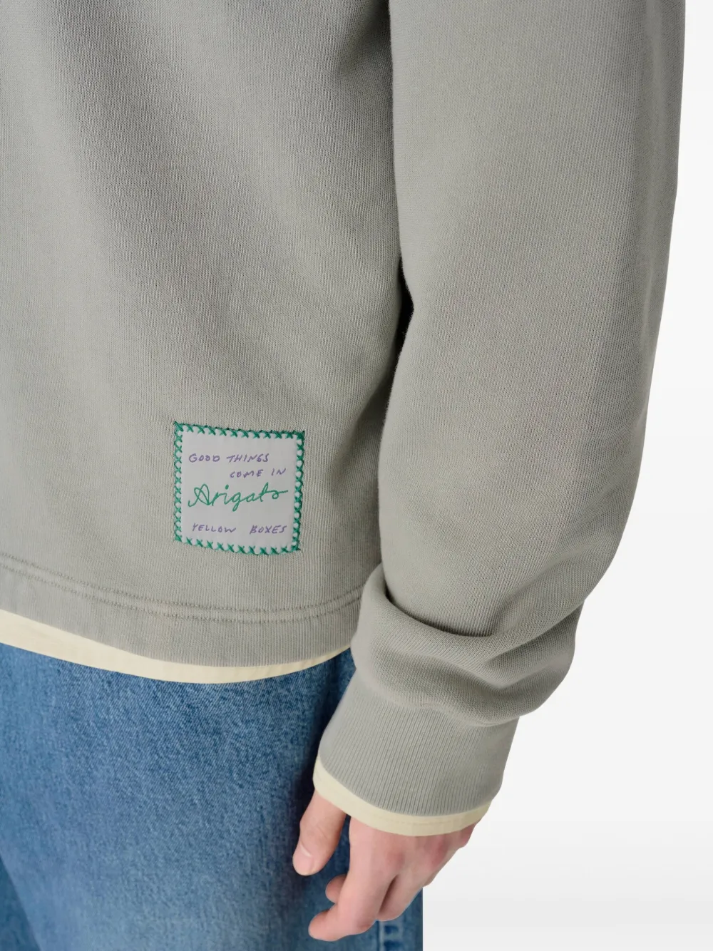 Axel Arigato Alba sweater Groen