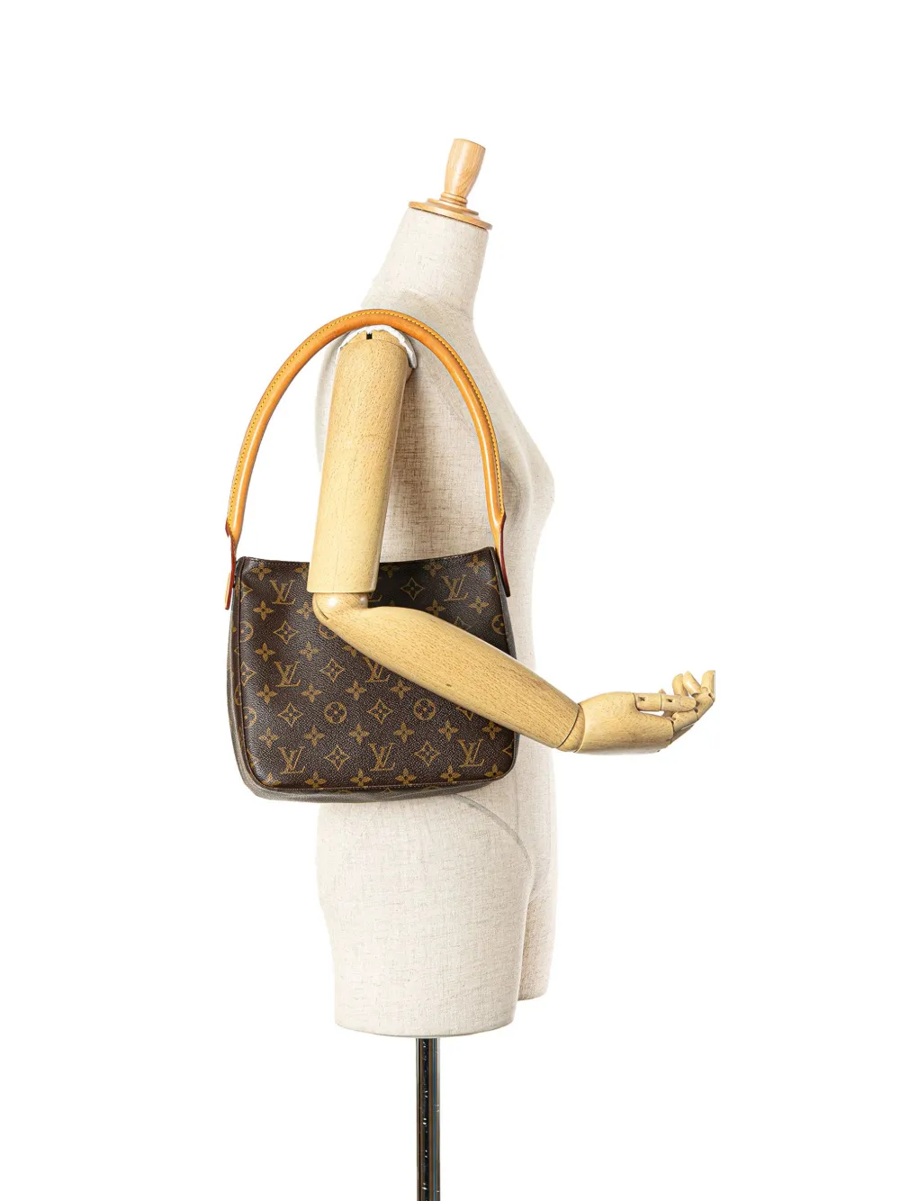 Louis Vuitton Pre-Owned 2001 Monogram Looping MM shoulder bag - Bruin