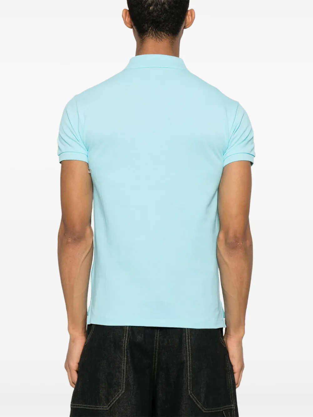 Polo Ralph Lauren Poloshirt met borduurwerk Blauw