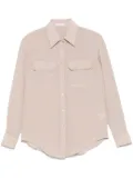 Cenere GB silk shirt - Neutrals