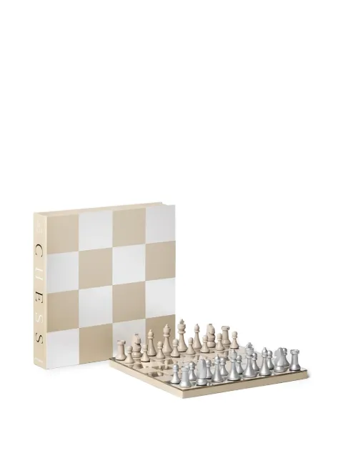 Printworks Mirror checkerboard chess set