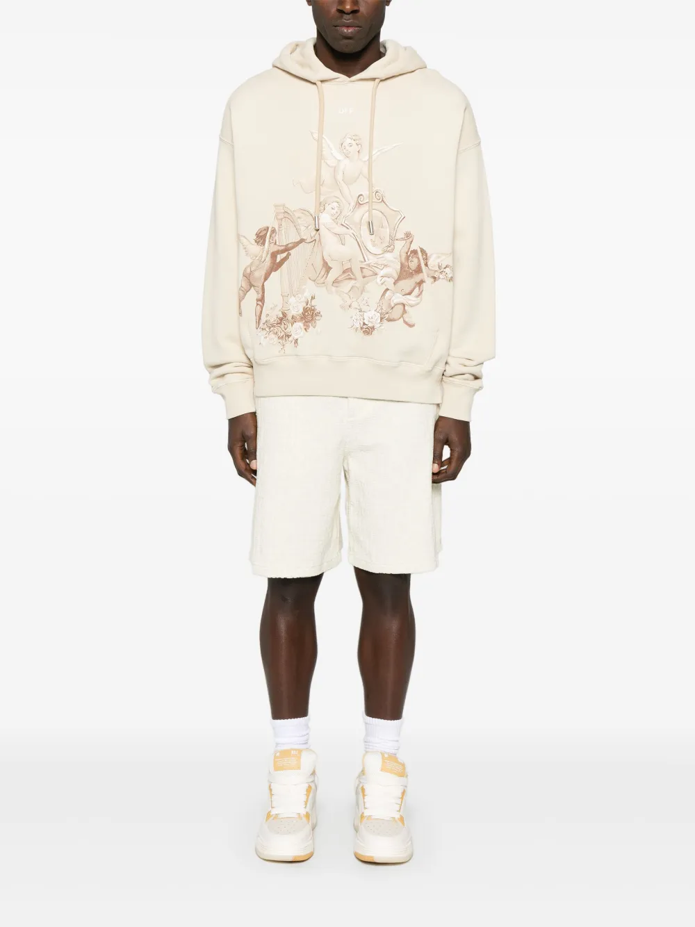 Off-White Putti Skate hoodie - Beige