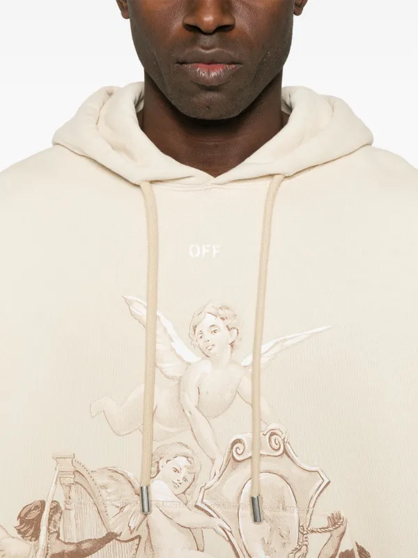 Off-White Putti Skate Hoodie | Neutrals | FARFETCH Off-White Putti Skate Hoodie | Neutrals | FARFETCH