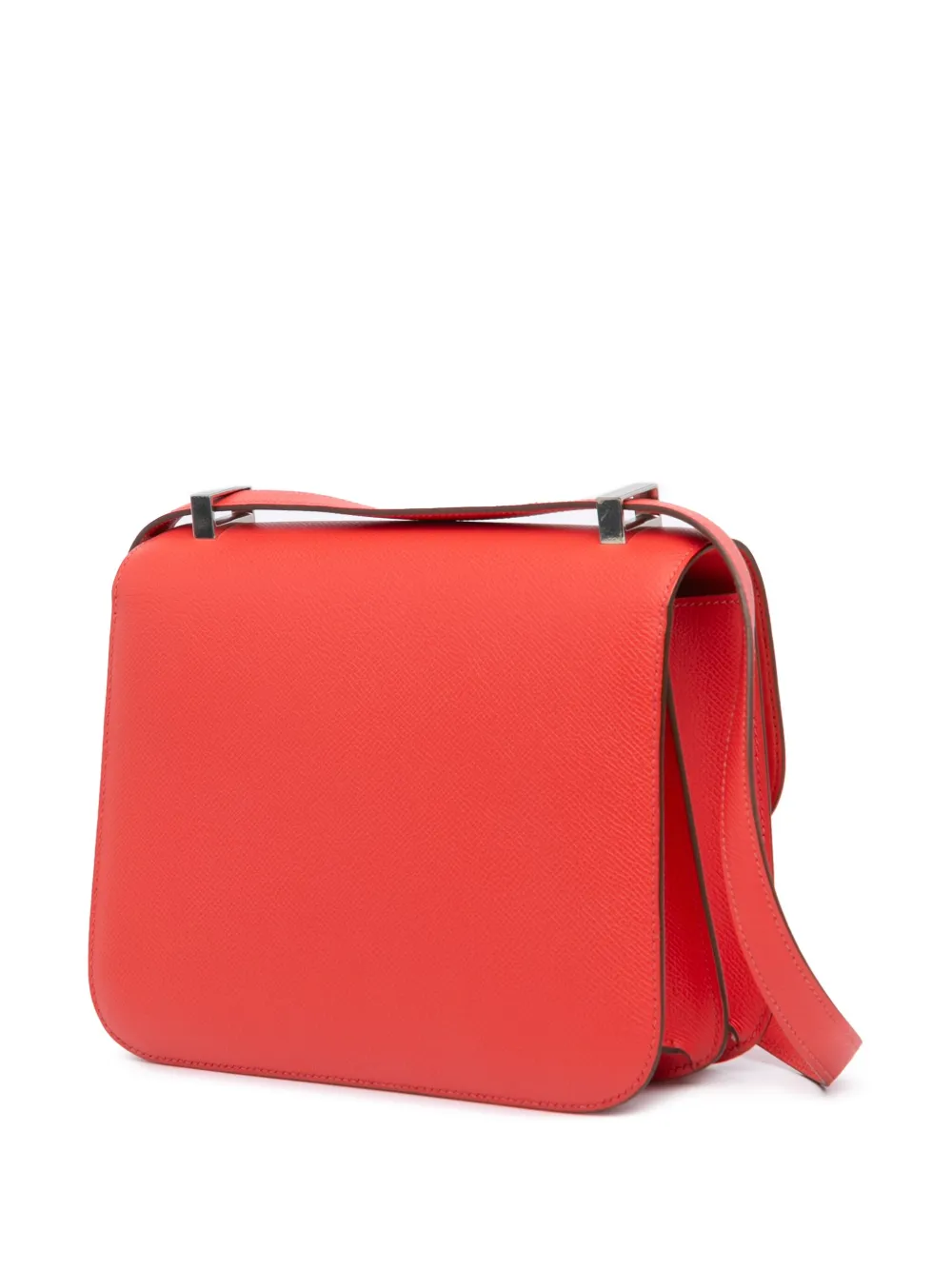 Pre-owned Hermes 2011 Epsom Constance 24 Crossbody Bag In Orange