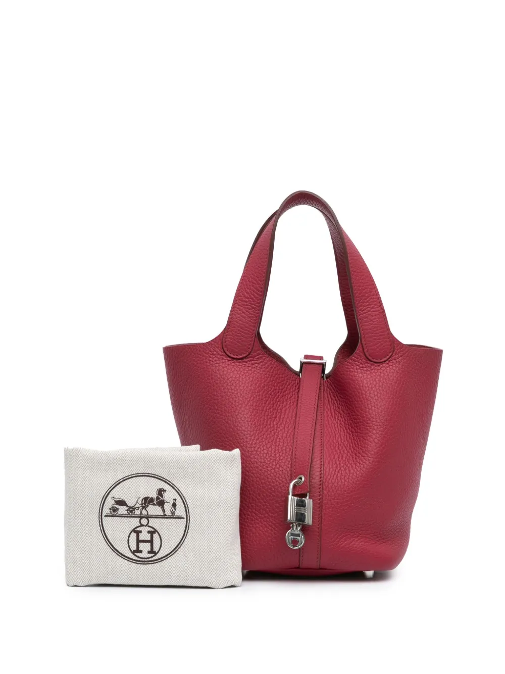 Hermès Pre-Owned 2014 Clemence Picotin 18 handbag - Rood