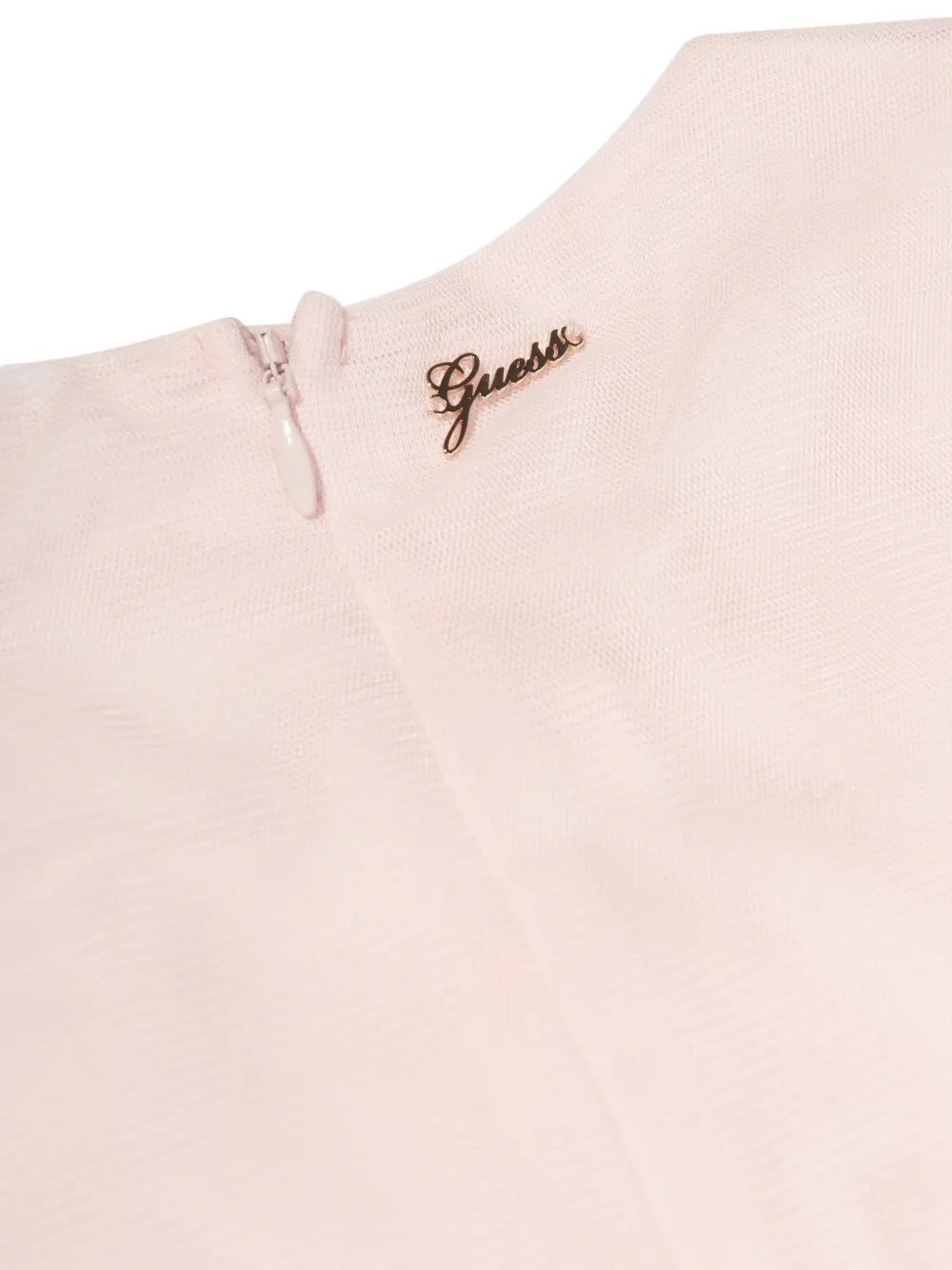 guess kids Jurk met roos-applicatie Roze
