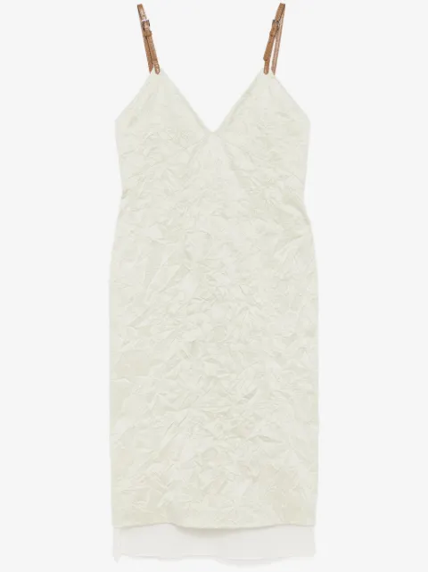 System crinkled dress