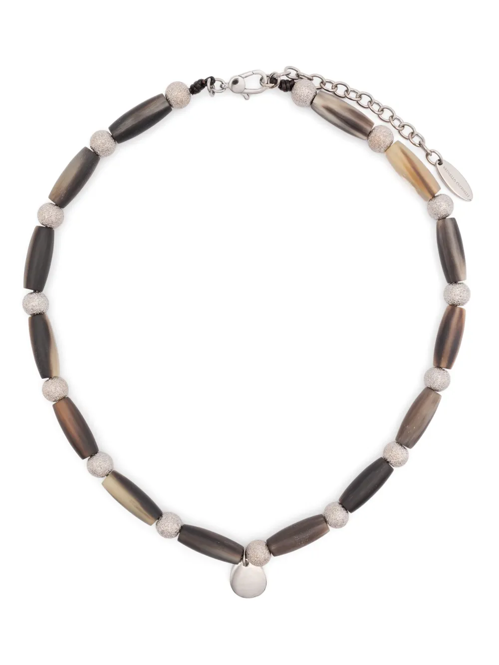 Brunello Cucinelli Halskette mit Perlen | Silber | Image 1
