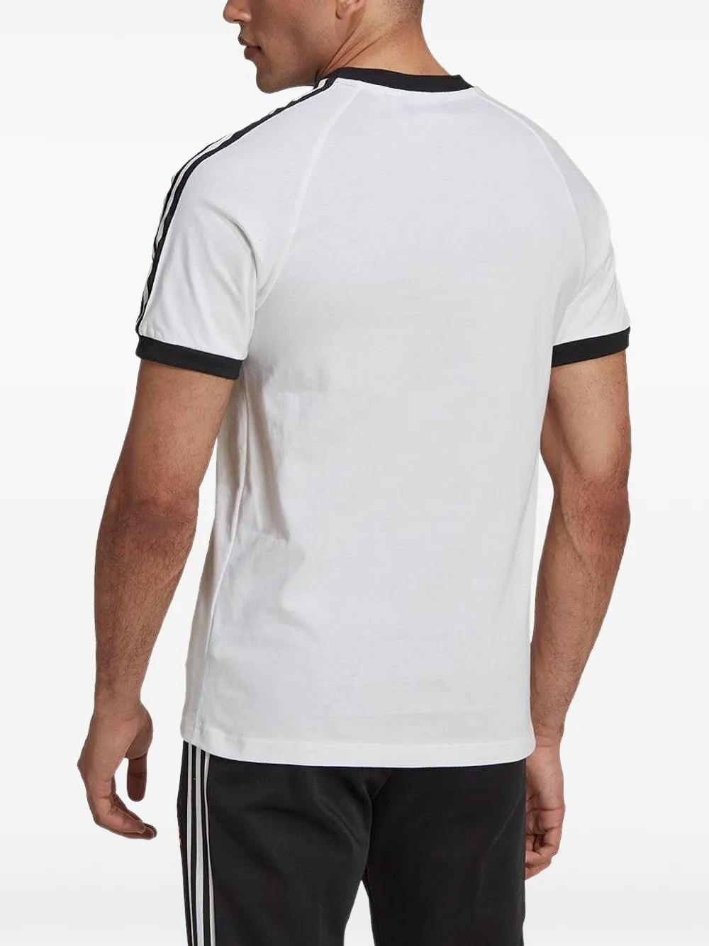 adidas Adicolor Classics T-shirt met 3 strepen Wit