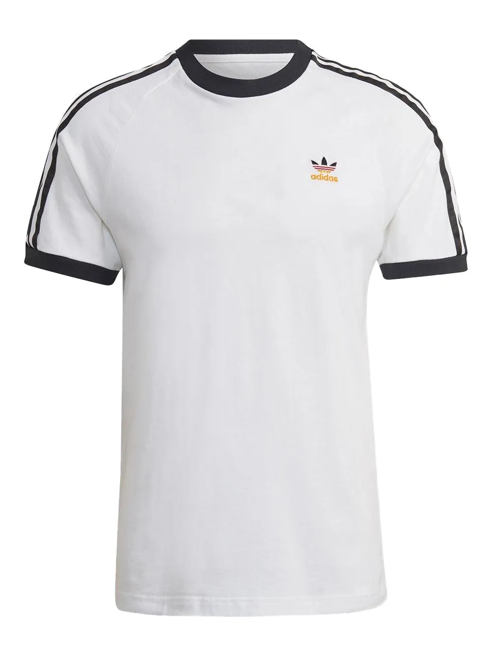 adidas Adicolor Classics T-shirt met 3 strepen Wit