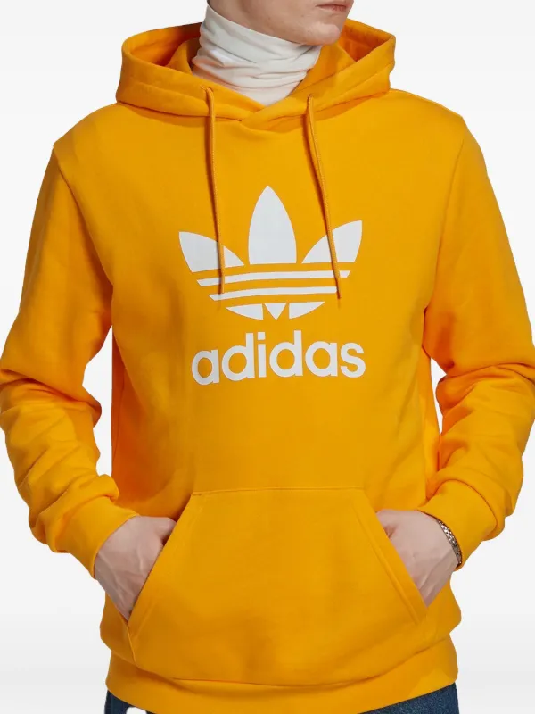 Adidas ロゴ パーカー | オレンジ | FARFETCH JP