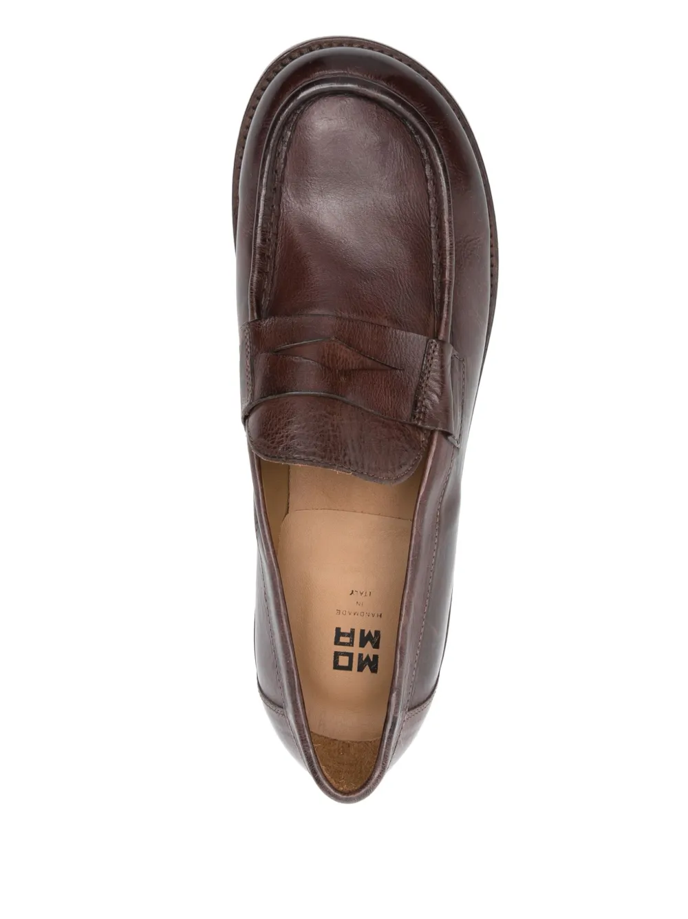 Moma leather loafers Brown