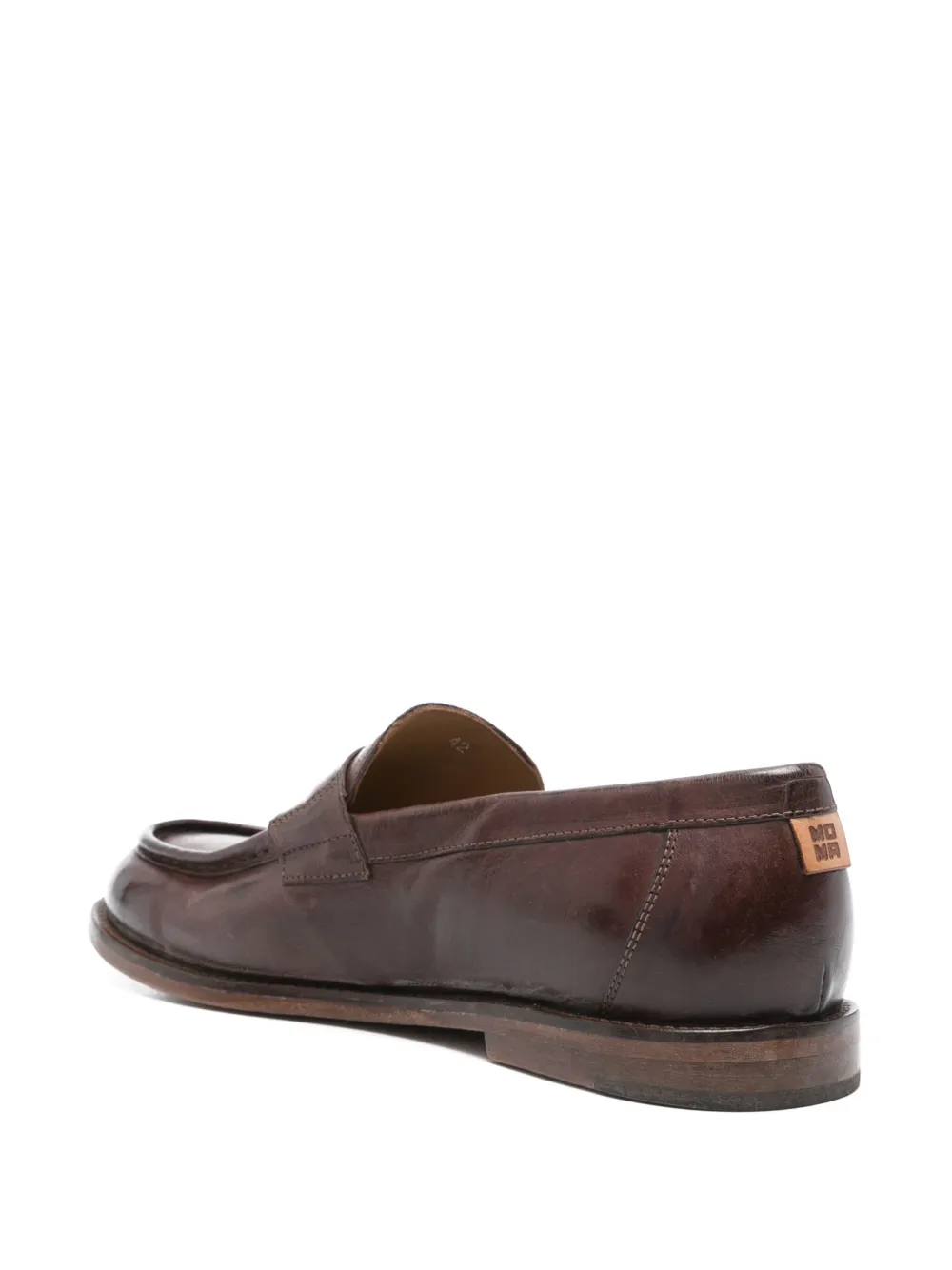 Moma leather loafers Brown
