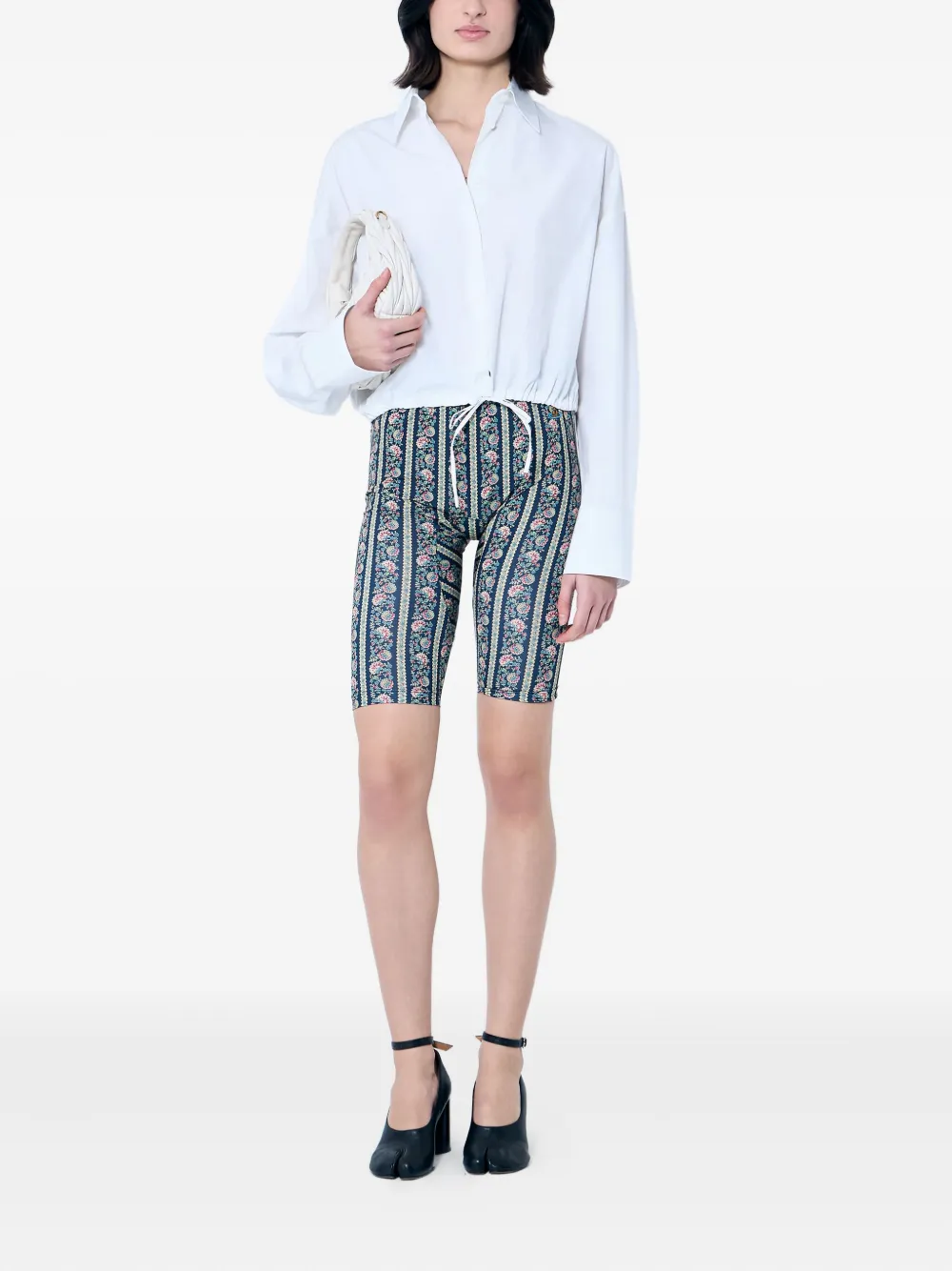 Vivienne Westwood Shorts met bloemenprint Blauw