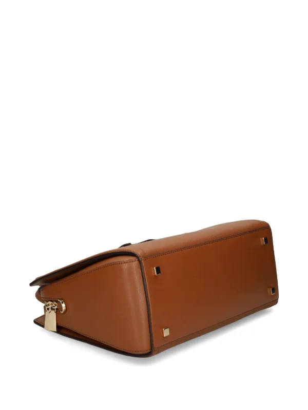 Michael Kors ブラウン トートバッグ レザー Michael Michael Kors レザー トートバッグ | ブラウン | FARFETCH JP