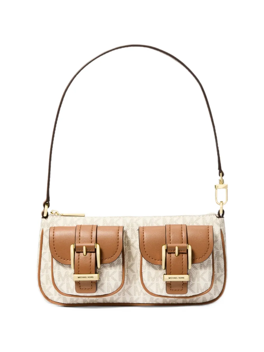 Michael Michael Kors Borsa a spalla in pelle - Marrone