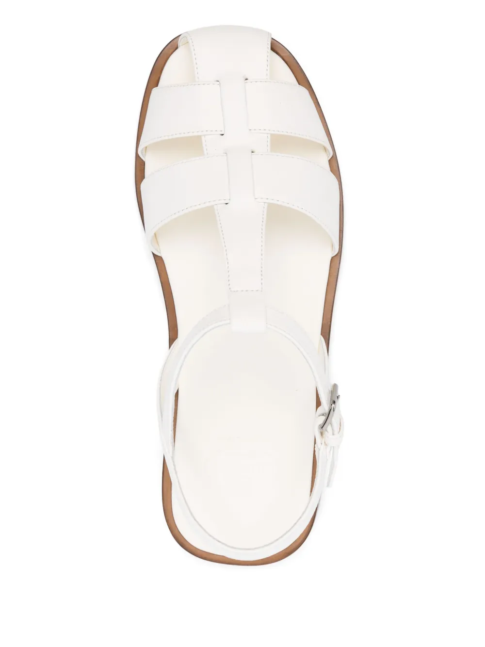 Church's leather flat sandals White