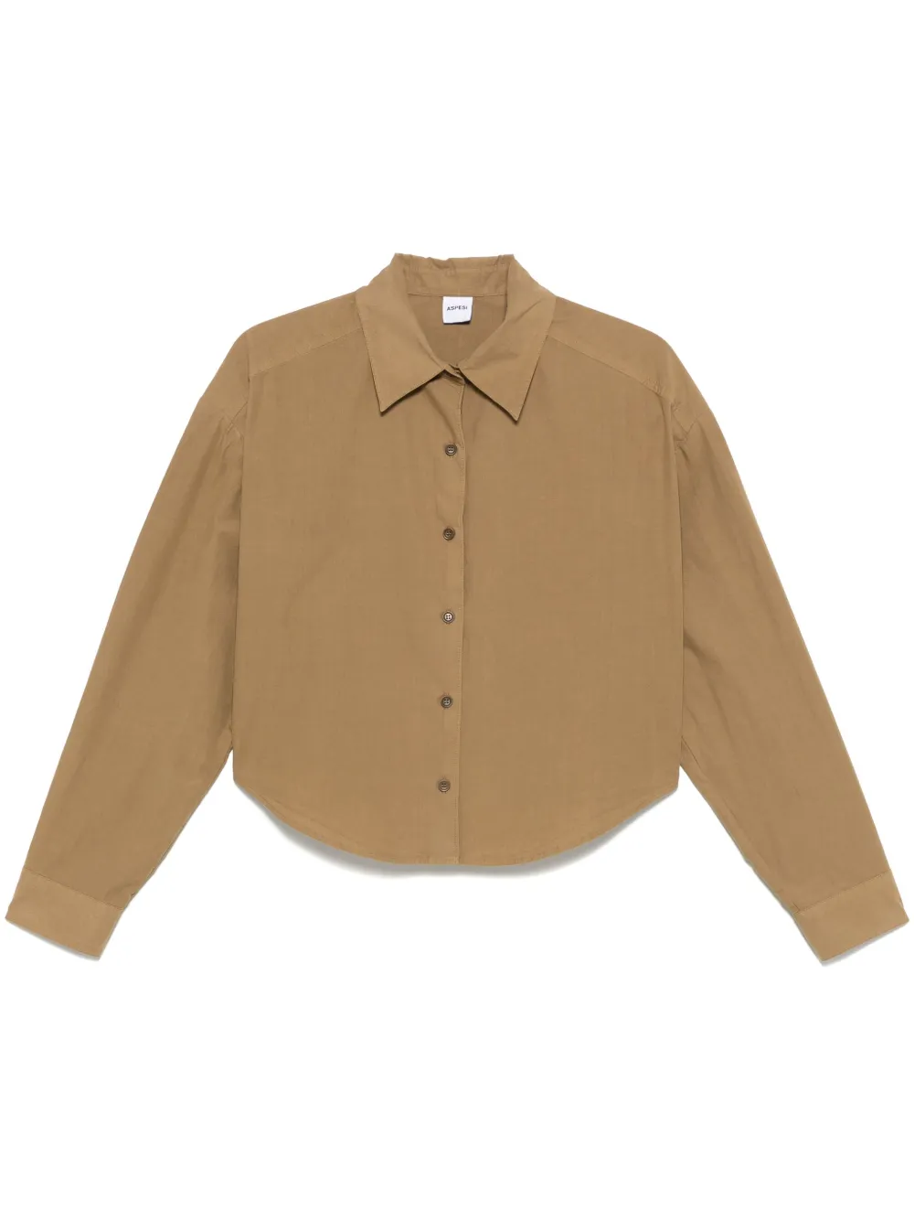 ASPESI cotton shirt | Brown | Image 1