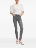 IVY OAK eyelet puff-sleeve top - White