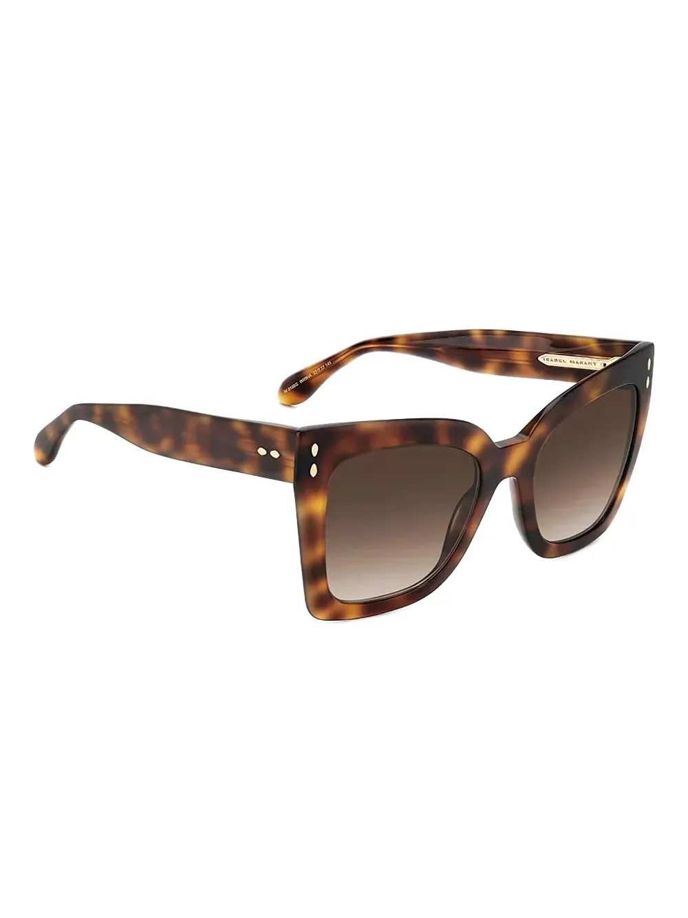 Isabel Marant Eyewear Zonnebril met vierkant montuur Bruin