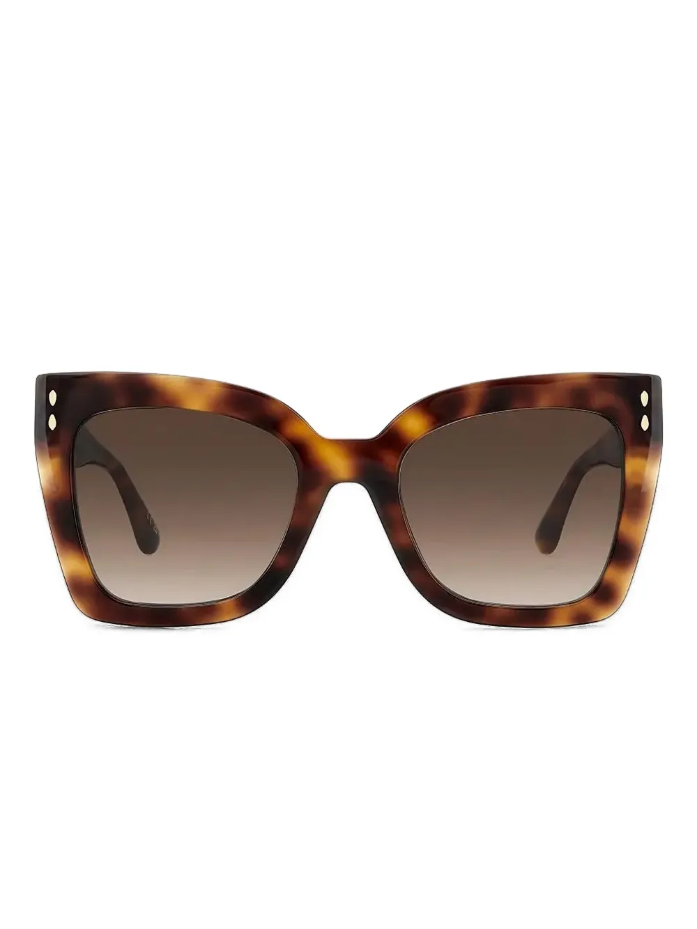 Isabel Marant Eyewear Zonnebril met vierkant montuur Bruin