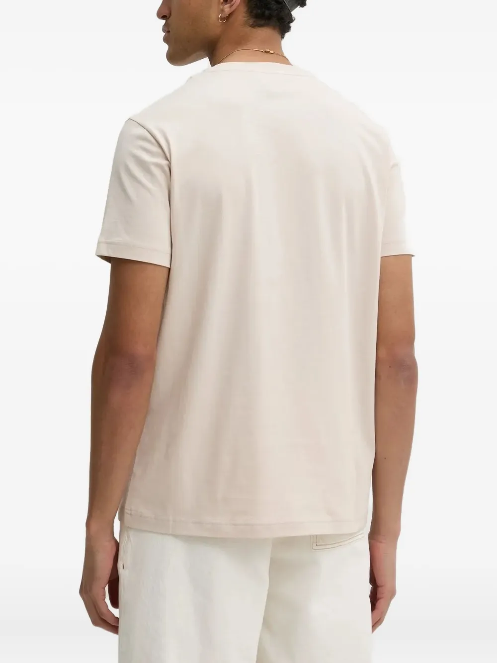 Iceberg T-shirt met logopatch - Beige
