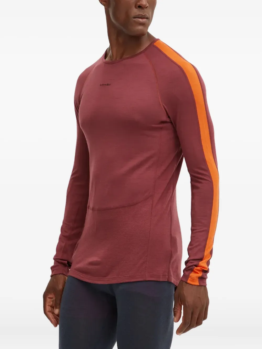 icebreaker long-sleeve stripe performance top | Playeras | Image 2