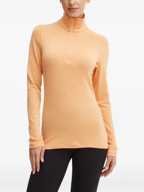 icebreaker zip turtleneck performance top