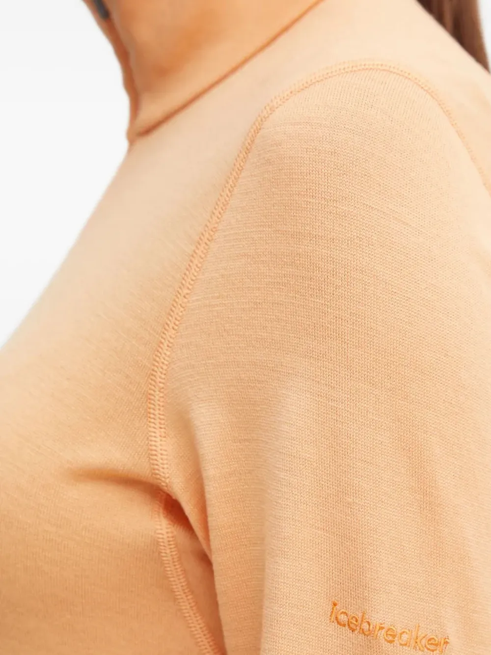 icebreaker Trainingstop met col Oranje