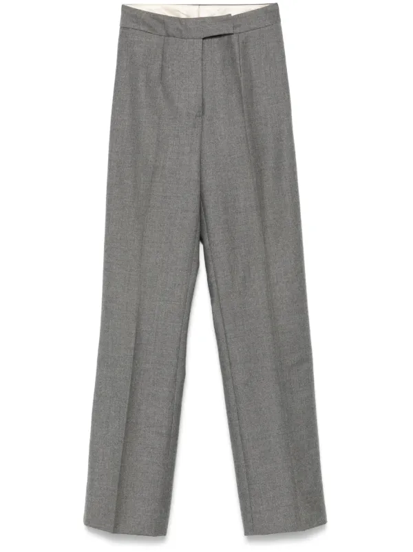 John Galliano Pre-Owned 1990s ウールパンツ | グレー | FARFETCH JP
