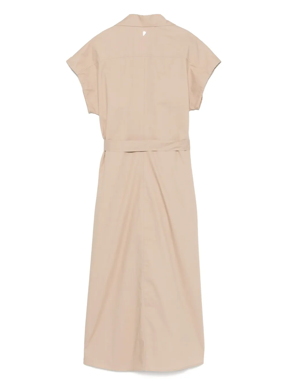 DONDUP cotton midi dress - Beige