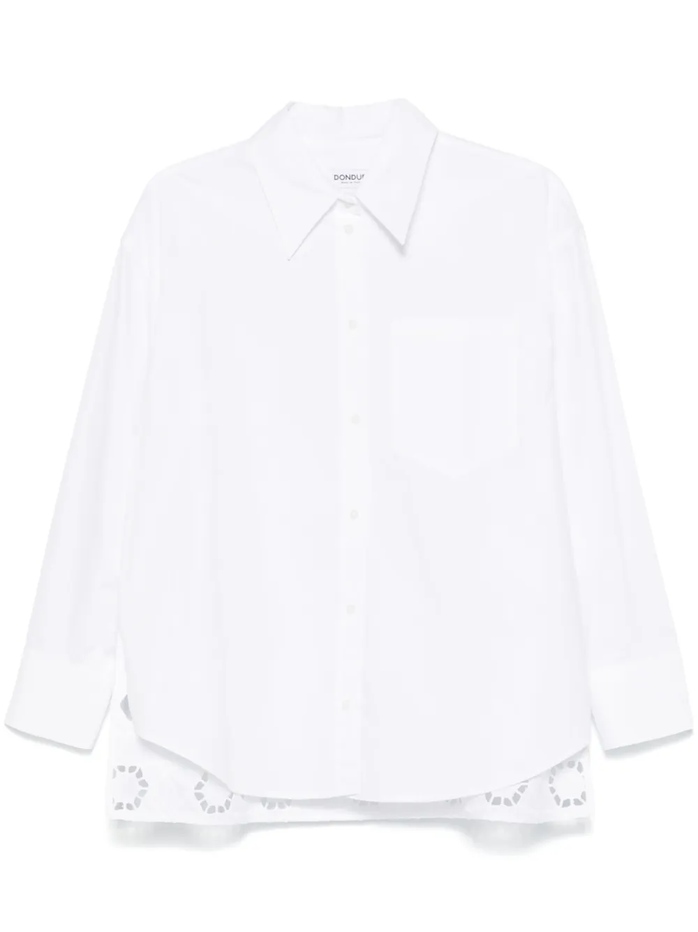 broderie-anglaise shirt