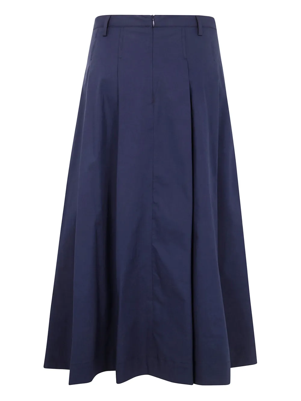 Seventy pleat-detail skirt - Blauw