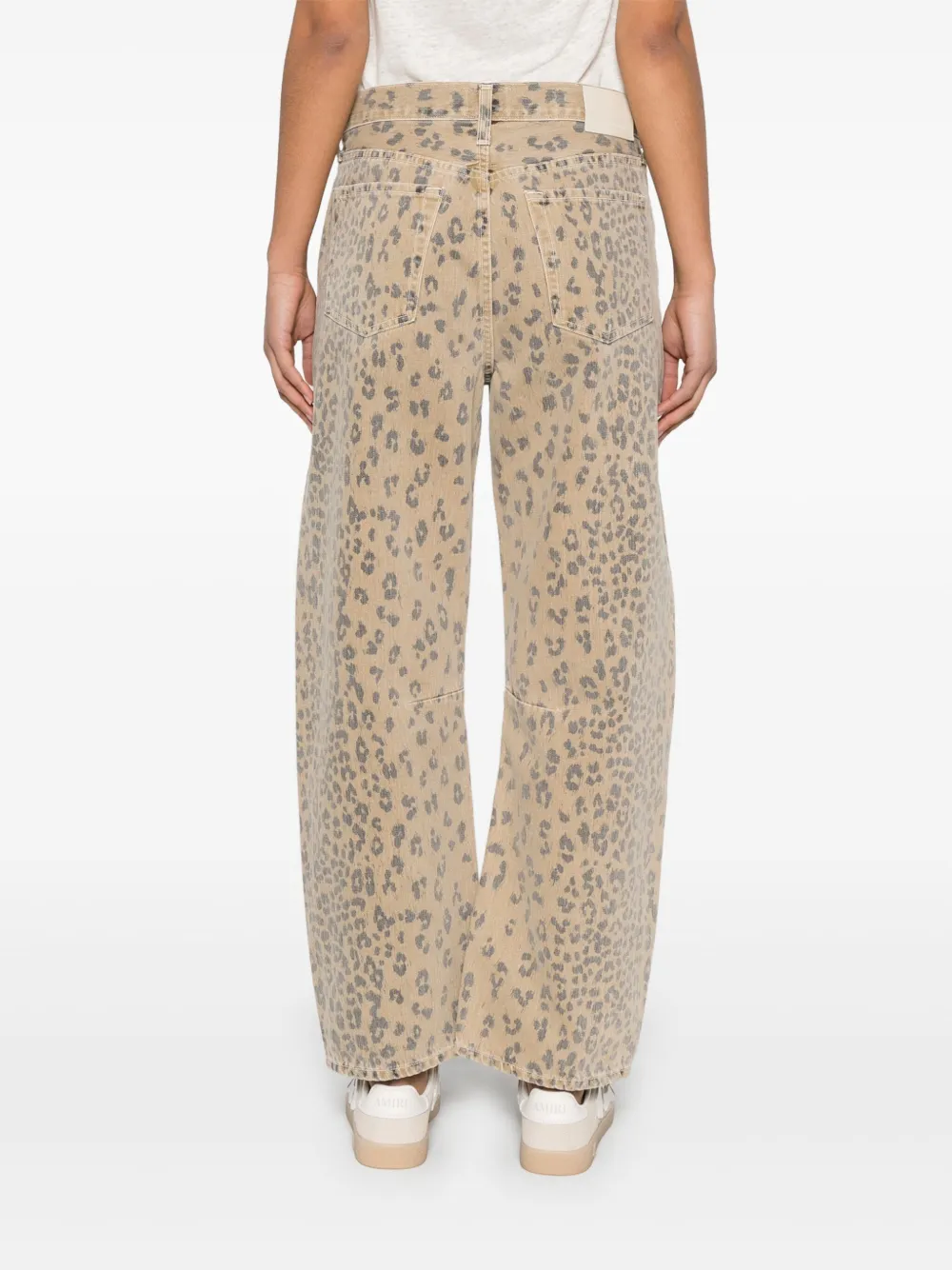 Citizens of Humanity Miro jeans met toelopende pijpen Beige