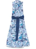 Sara Roka Caryl 85/B midi dress - Blue