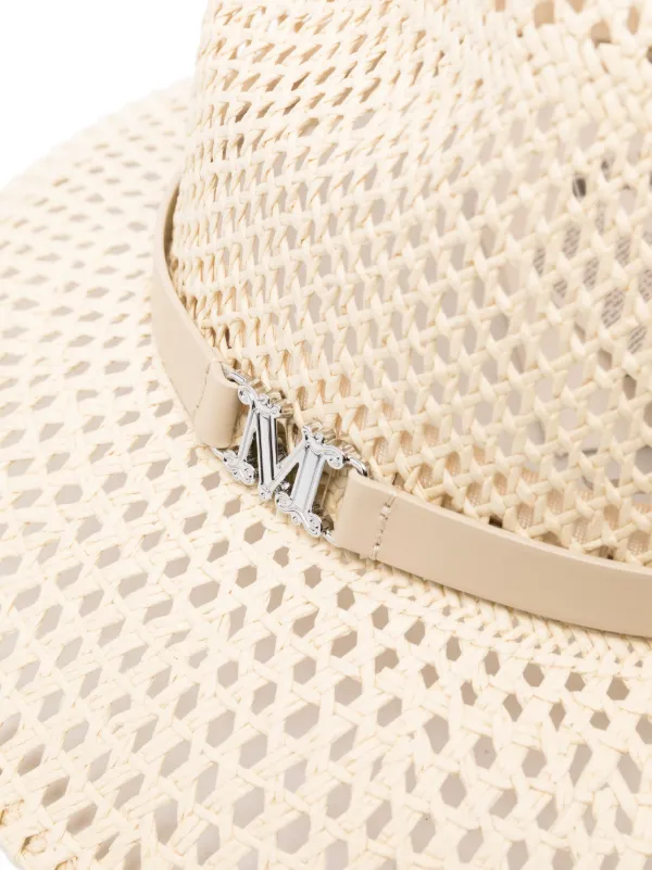 ストローハット Max Mara 'Marocco' hat Max Mara Marocco Hat | Neutrals | FARFETCH