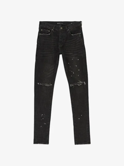 Purple Brand over spray denim