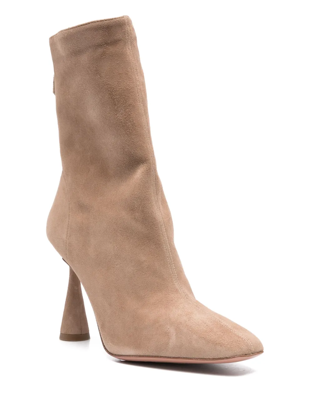 Aquazzura 10mm Amore ankle boots Neutrals