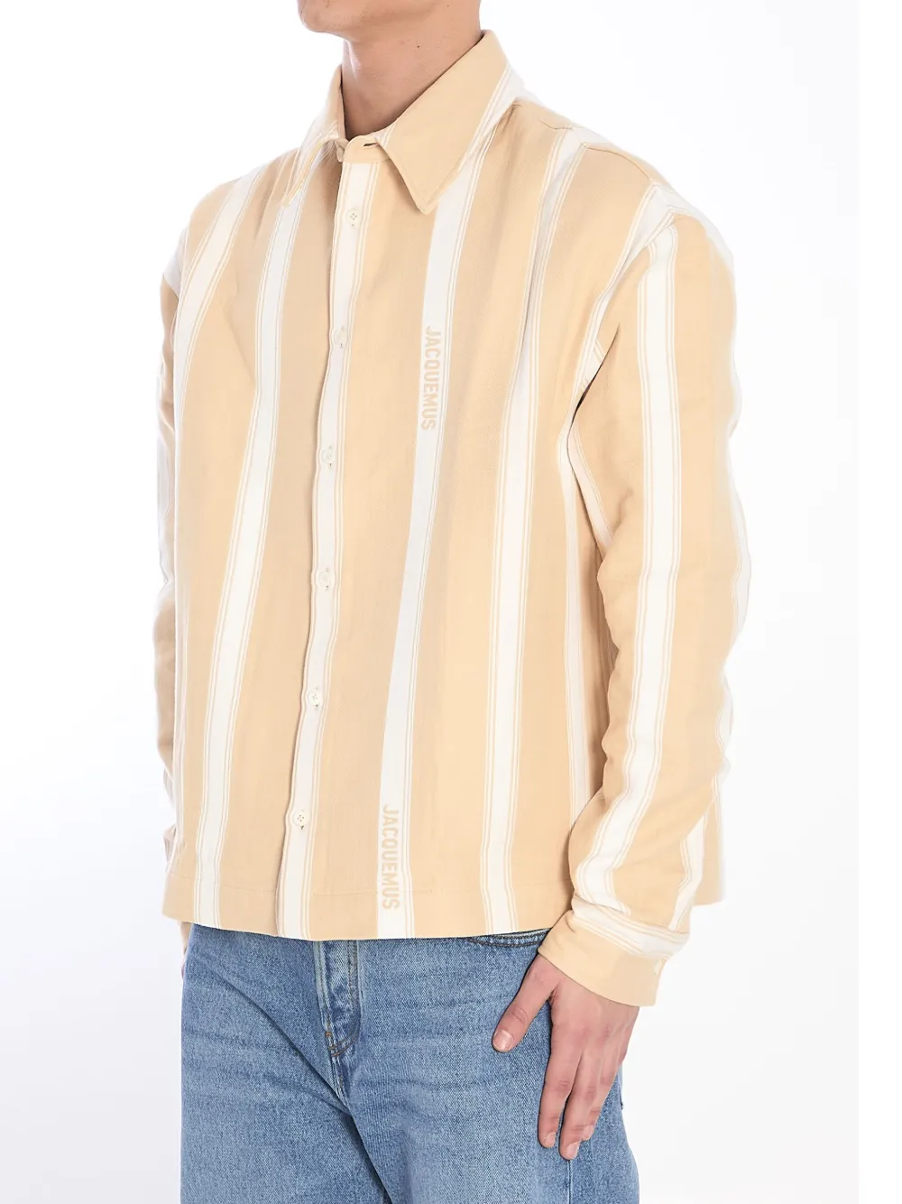Jacquemus Papier overhemd Beige