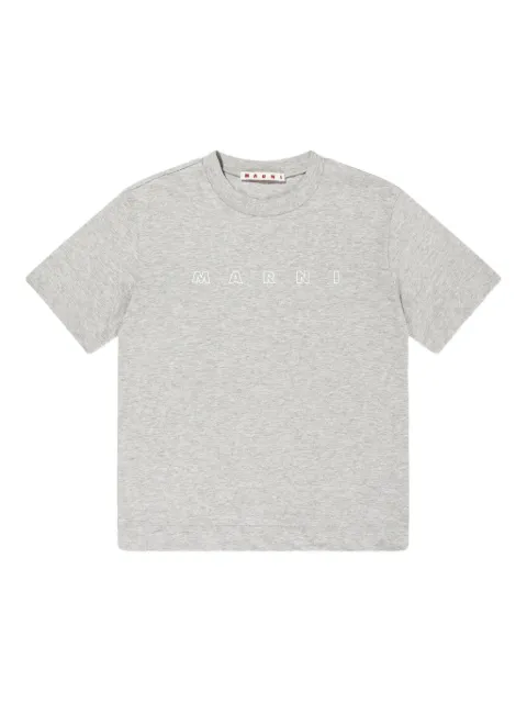 Marni Kids logo-print T-shirt